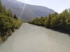 La Romanche près du hameau de Rochetaillée (2018).