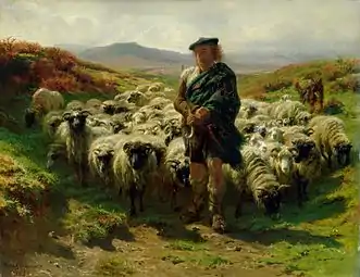 Le Berger des Highlands, 1859, Rosa Bonheur, Kunsthalle de Hambourg.