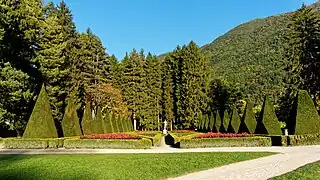 Roseraie en 2017