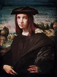 Jeune Homme (1517-1518, Gemäldegalerie (Berlin)).