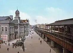La bourse et les quais vers 1900.