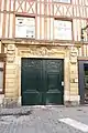 Porte de l’hôtel de Senneville et de l'hôtel d'Aligre.