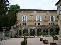 La partie sud de l'aile ouest