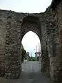 Porte de Givret, vers le Nord.