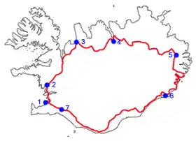 Image illustrative de l’article Route 1 (Islande)