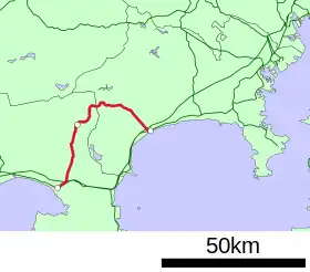 Voir la carte de la ligne.