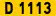 D 1113