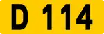 Cartouche de la route