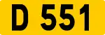 Cartouche de la route