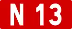 N 13