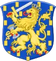Armes du Royaume-Uni et des rois des Pays-Bas de 1815 à 1907.