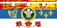 Étendard canadien du prince de Galles