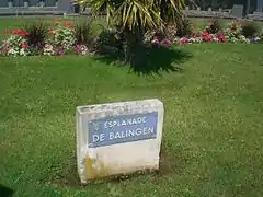 l'esplanade de Balingen.