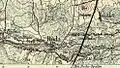 Ruda sur la carte de la Russie occidentale de 1915.