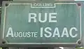 Rue Auguste-Isaac.