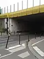 Débouché sur le boulevard de la Guyane, après le périphérique.