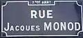 Rue Jacques Monod