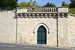 Entrée de l'abbaye.
