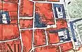 Rue du Puits de l'Hermite - plan de Paris d'Ambroise Tardieu - 1839