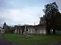 Les vestiges de l'église Notre-Dame d'Orgeville.