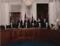 Au Sénat en 1995, Wendell H. Ford est assis, 3e à partir de la droite.