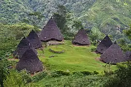 Maison Mbaru Niang, Nusa Tenggara Est