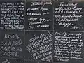 Messages des soldats tombés au champ d'honneur