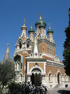 L'entrée principale de la cathédrale.