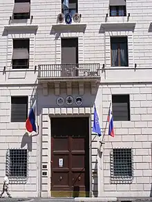 Ambassade près le Saint-Siège à Rome.