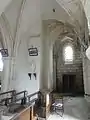 1re&nbsp;travée, élévation sud.
