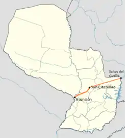 Image illustrative de l’article Route 3 (Paraguay)
