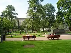 Le parc de la Vieille église