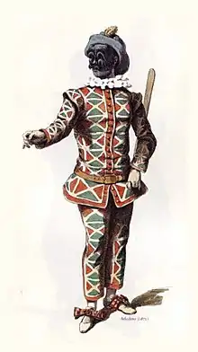 Arlecchino (1671)Arlequin.