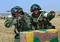 Formation du personnel de la brigade.