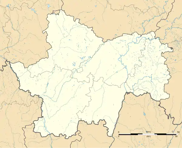 (Voir situation sur carte : Saône-et-Loire)