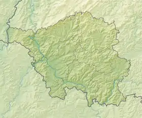 Voir sur la carte topographique de Sarre