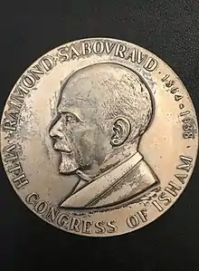Médaille en l'honneur de Raymond Sabouraud éditée lors du VIe Congrès ISHAM, Tokyo, 1975.