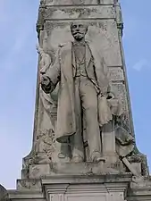 Monument à Sadi Carnot, détail, Dijon.