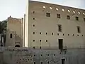 Mur de scène reconstruit