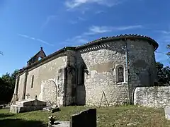La chapelle Saint-Étienne de Cadelech.
