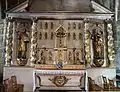 Église Saint-Cirgues - retable du XVIIe&nbsp;siècle.