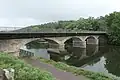 Le pont de Saint-Congard, sur l'Oust (Canal de Nantes à Brest).
