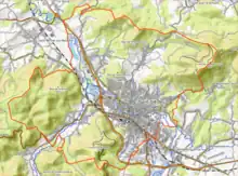 Carte topographique