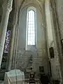 Croisillon sud, côté est.