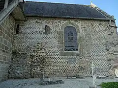 Église Saint-Jean-Baptiste à Saint-Jean-le-Thomas (Manche).