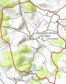 Carte topographique