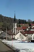 L'église.