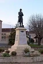 Le monument aux morts (déc.&nbsp;2011).
