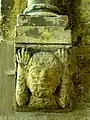 Chapelle rayonnante sud, atlante.