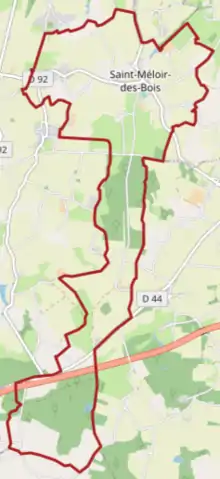 Carte OpenStreetMap